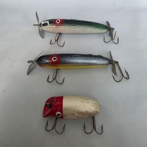 Burke Fishing Lures Multi Vintage Flex Plug Chunker Pop Top Foam 3pc